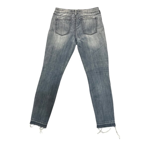 BULLHEAD Women's Size 26 Vintage Rip & Repair Jeans Distressed Skinny Casual Y2K - Picture 14 of 14